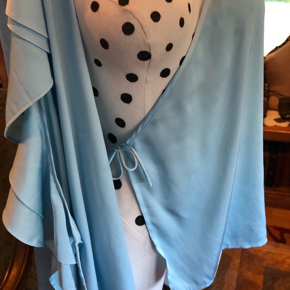 *B2G1* STUNNING 2ND DAY SLINKY WRAP BLOUSE SMALL - Picture 9 of 11